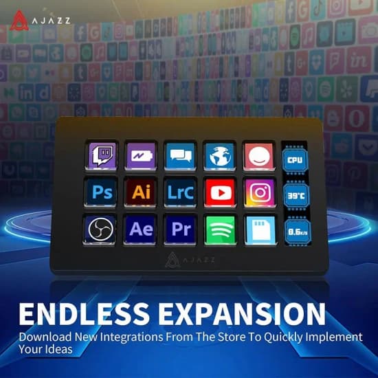 AJAZZ AKP153E 디기능 콘솔 패널