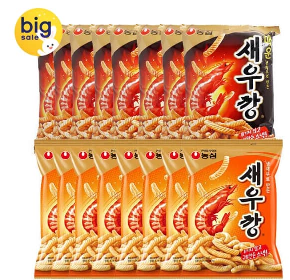 새우깡 8봉 외 1종