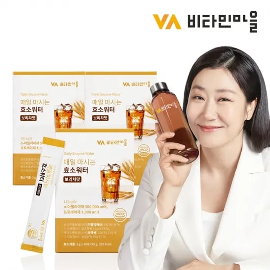 매일 마시는 효소워터 보리차맛 3g 30포 1박스