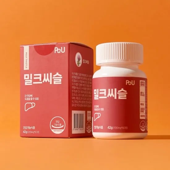 밀크씨슬 간 영양제 60정 1개월분