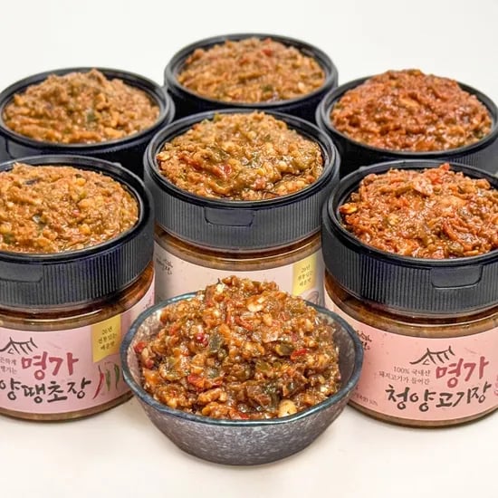 청양땡초장 4종