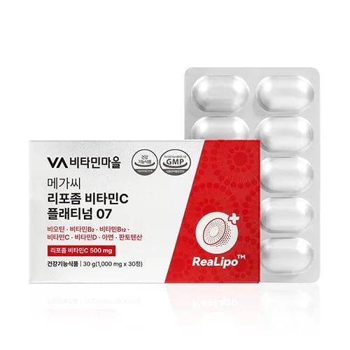메가씨 리포좀 비타민C 플래티넘07 30정 1개