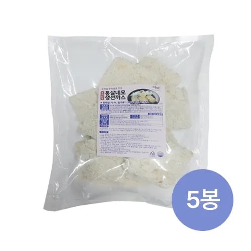 우리밀 네모 생선까스 3kg 5봉