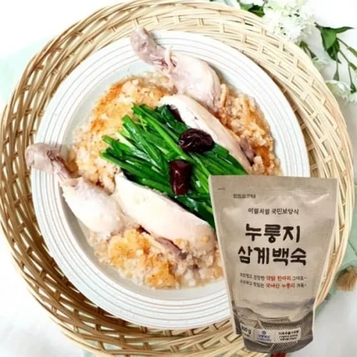 닭한마리 누룽지 삼계백숙 800g*4팩 1박스 약 3.2kg 29,900원