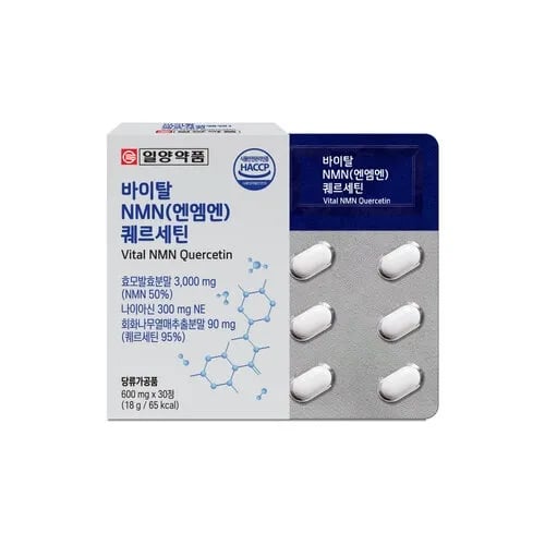 바이탈NMN퀘르세틴 600mg 30정 1박스 180000원