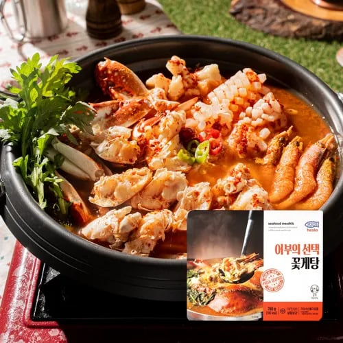 어부의선택 꽃게탕 밀키트 780g(3~4인분)