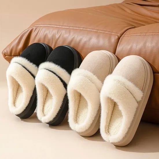 모피 털 실내화