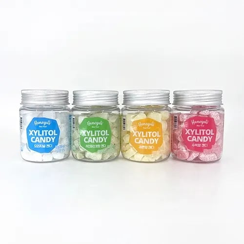 허니어스 자일리톨 캔디 120g 오리지널/샤인머스캣/레몬/수박 중 택1