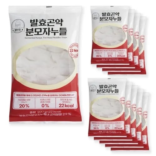 마틴조 발효곤약 분모자누들 200g 10팩 1박스