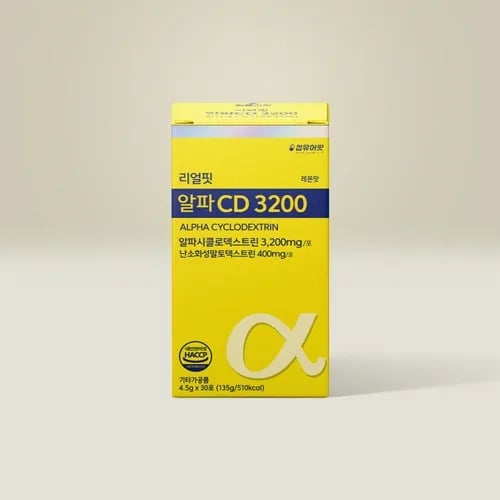 리얼핏 알파CD 3200 4500mg 30포 1박스