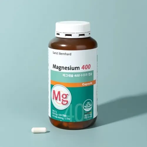 독일 상트베른하르트 마그네슘 400 수프라 769mg 300캡슐 1박스