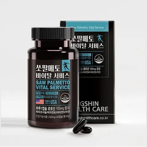 쏘팔메토 바이탈 서비스 1,000mg 60정