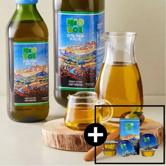 냉압착 엑스트라 버진 올리브 오일 500ml + 50ml 증정(1세트)