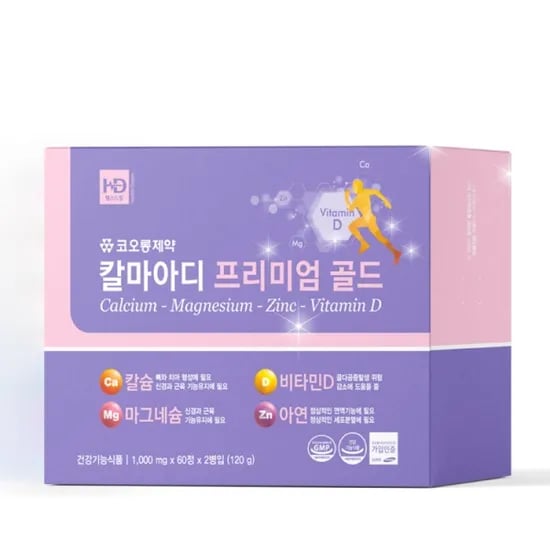 칼마아디 프리미엄 골드 1,000mg 60정 x 2개입