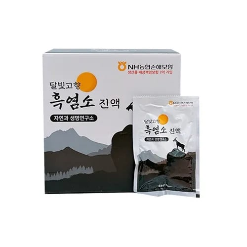 달빛고향 흑염소 진액 80ml 30포 x 2박스