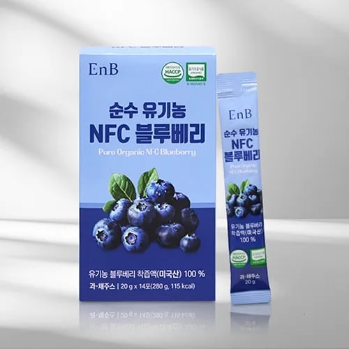 EnB 순수 유기농 NFC 블루베리 20g*14포 x 2개 (총2박스)