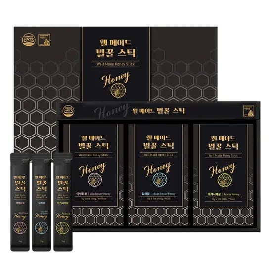 웰메이드 벌꿀스틱 15g x 30포 (무료배송)