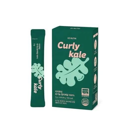 폴란드산 유기농 100% 컬리 케일 동결건조 분말 2g*14포