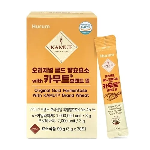 오리지널 골드 발효효소 with 카무트 브랜드 밀 3*30포 x 1박스