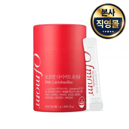 오브맘 다이어트 유산균 1g*30포입