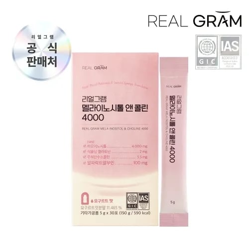 멜라토닌&콜린미오이노시톨4000 엽산 알파락트알부민 5g*30포