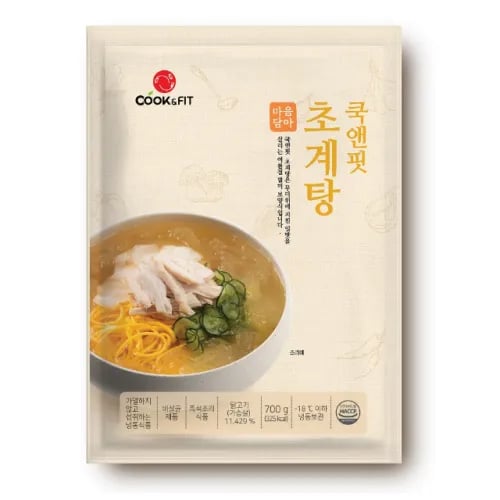쿡앤핏 마음담아 초계탕 700g*5팩 x 1박스 (총 3.5kg)