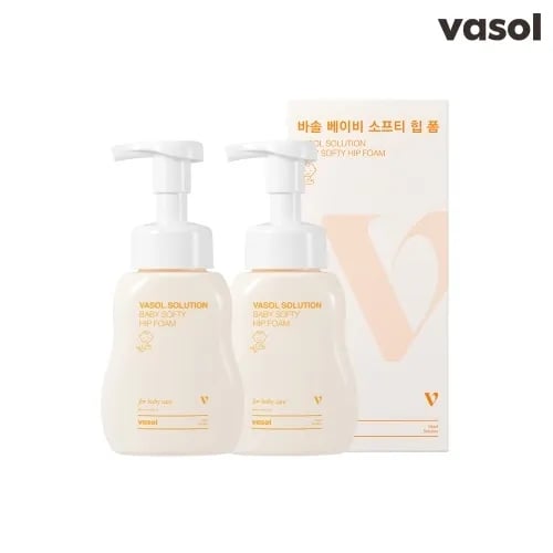 바솔 베이비 소프티 힙 폼 280ml (총2개) (무료배송)
