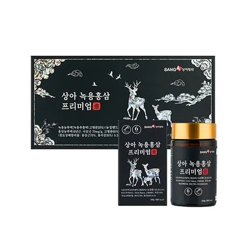 녹용 홍삼 프리미엄 진 240g X 4병 (960g) (무료배송)