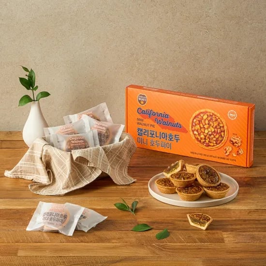 밀크앤허니 캘리포니아호두 미니호두파이 400g(50g*8개입) x 3개 (무료배송)