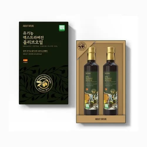 유기농 엑스트라버진 올리브오일 250ml x 2병 (무료배송)