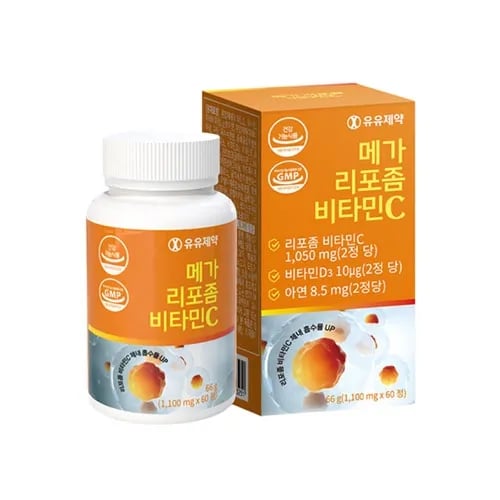 메가 리포좀 비타민C 1,100mg x 60정 (1개월분) (무료배송)