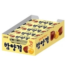 크라운 밤양갱, 50g, 20개 (9,500원/무료)