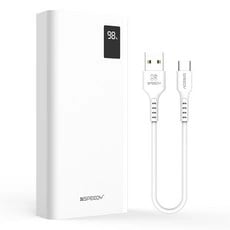 SPEEDY 슬림핏 PD 20W 고속충전 보조배터리 20000mAh 멀티단자 + 20W C타입 케이블 (9,950원/무료)