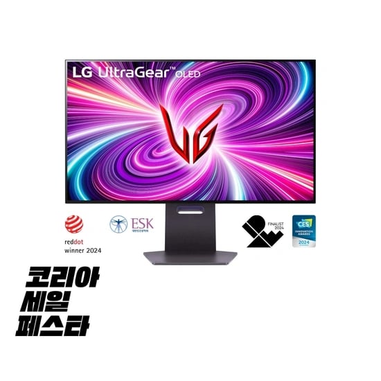 올레드 4K 모니터 LG 울트라기어 32GS95UE (1,489,000원/무료)