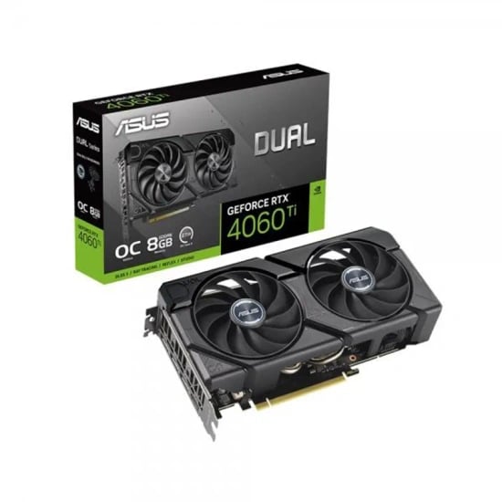 ASUS DUAL 지포스 RTX 4060 Ti O8G EVO OC D6 8GB 대원씨티에스 (409,206원/무료)