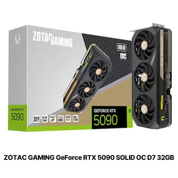 ZOTAC RTX5090 SOLID OC 32gb (3,634,100원/무료)