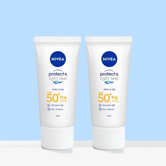 니베아 선 프로텍트 앤 라이트 필 퍼펙트 선 세럼 90ml X 2개 (15,960원/무료)