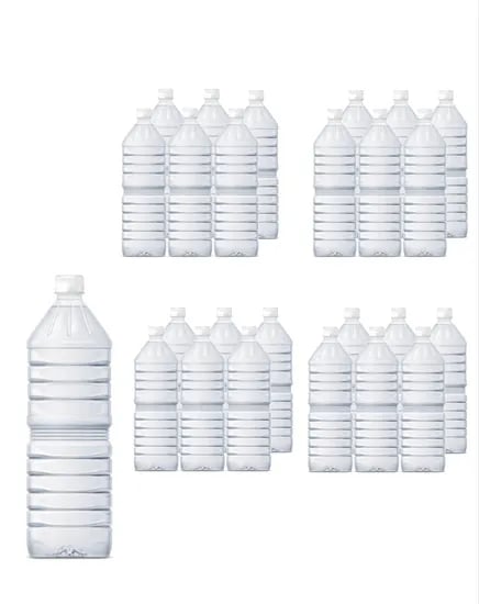 지리산 물하나 무라벨 생수 1L X 24개 (9,900원/무료)