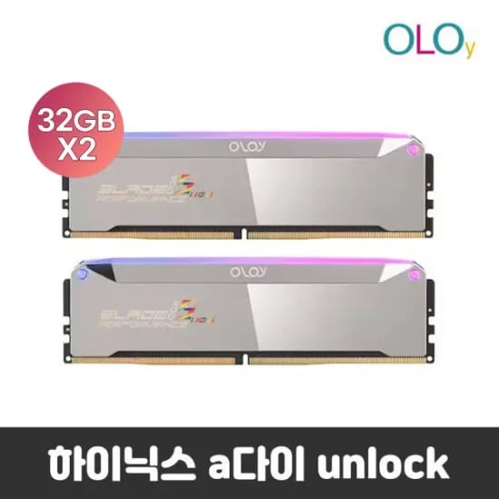OLOy 메모리 DDR5-6000 CL32 BLADE RGB MIRROR 32GB 외 다양