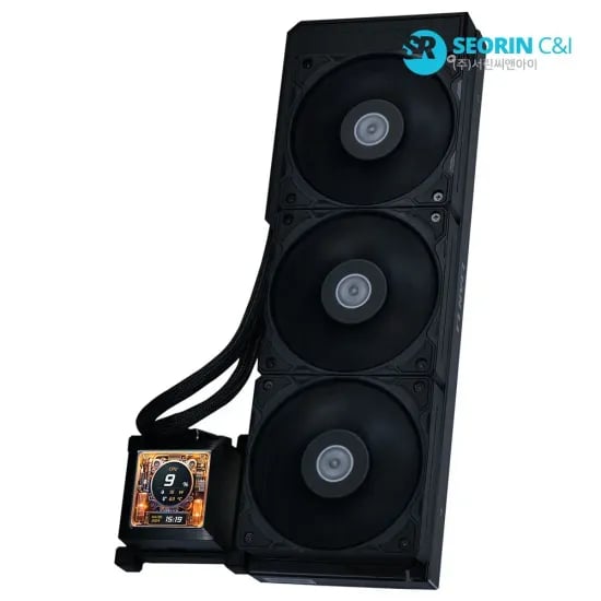 LIAN LI Hydroshift LCD 360S 블랙 수냉쿨러