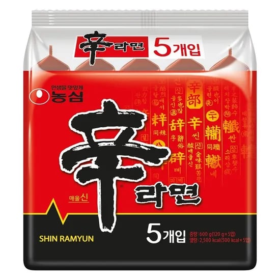 신라면 30개 얼큰한너구리 10개
