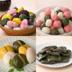 아리울 떡 공방 꿀떡 외 4종 1kg+1kg