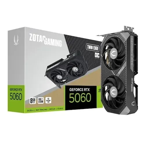 ZOTAC GAMING 지포스 RTX 5060 Twin Edge OC D7 8GB