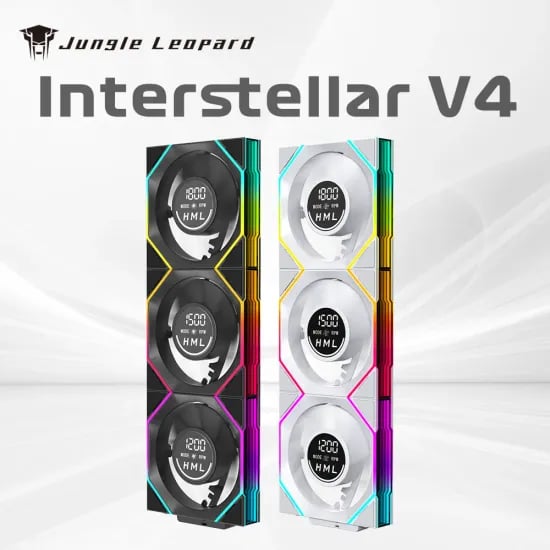 정글 레오파드 인터스텔라v4 120mm ARGb 스크린포함