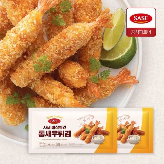 사세 바삭튀긴 통새우 300g 4+1봉
