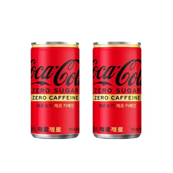 코카콜라 제로 제로 190ml 30캔