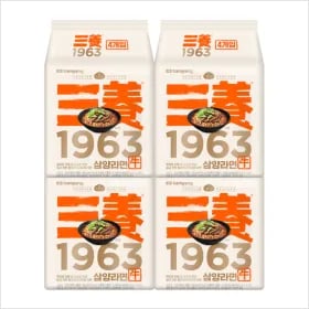 삼양 1963라면 4입 4개