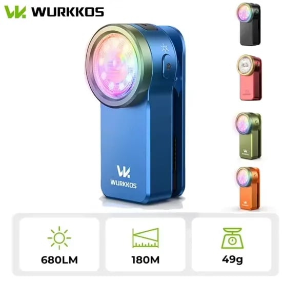 Wurkkos HD03 680LM 미니 클립 라이트