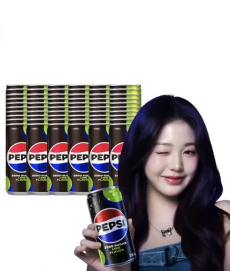 펩시제로 라임 210ml 60캔