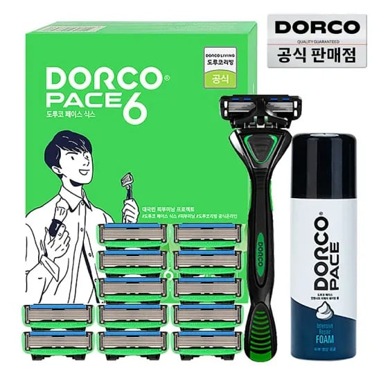 도루코 페이스 6 면도세트 2호